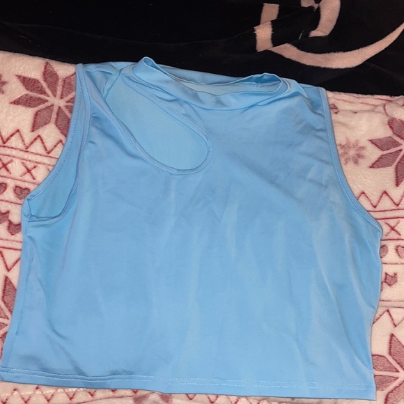 Brand:BlushMark. Size:XL. Color:Light Blue/Light Khaki - Picture 5 of 8